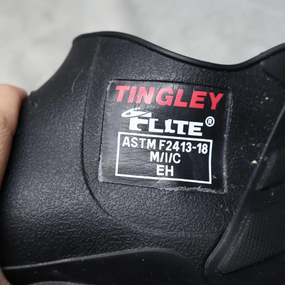 Tingley Flite Unisex M9 W11 Work Boots Black Flite Elite Rubber Safety Toe Light